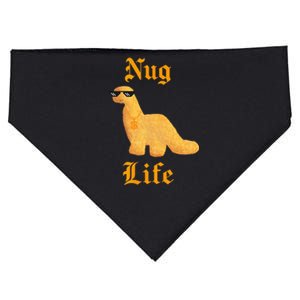 Nug Life Dino Nuggs Dino Chicken Nuggets Dinosaur Nugget USA-Made Doggie Bandana