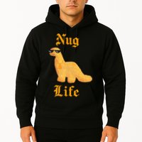 Nug Life Dino Nuggs Dino Chicken Nuggets Dinosaur Nugget Hoodie