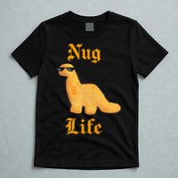 Nug Life Dino Nuggs Dino Chicken Nuggets Dinosaur Nugget T-Shirt