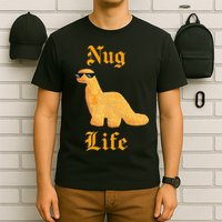 Nug Life Dino Nuggs Dino Chicken Nuggets Dinosaur Nugget T-Shirt