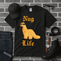 Nug Life Dino Nuggs Dino Chicken Nuggets Dinosaur Nugget Tall T-Shirt