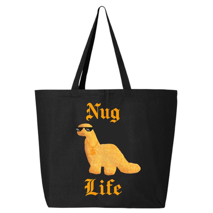 Nug Life Dino Nuggs Dino Chicken Nuggets Dinosaur Nugget 25L Jumbo Tote