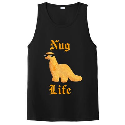 Nug Life Dino Nuggs Dino Chicken Nuggets Dinosaur Nugget PosiCharge Competitor Tank