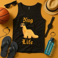 Nug Life Dino Nuggs Dino Chicken Nuggets Dinosaur Nugget Tank Top