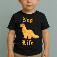 Nug Life Dino Nuggs Dino Chicken Nuggets Dinosaur Nugget Toddler T-Shirt