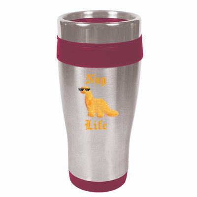 Nug Life Dino Nuggs Dino Chicken Nuggets Dinosaur Nugget 16oz Travel Tumbler