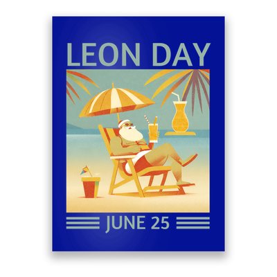 National Leon Day June 25 Noel Christmas Gift Poster