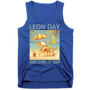 National Leon Day June 25 Noel Christmas Great Gift Tank Top