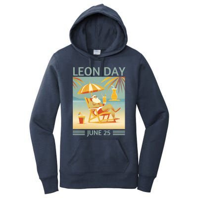 National Leon Day June 25 Noel Christmas Great Gift Women's Pullover Hoodie