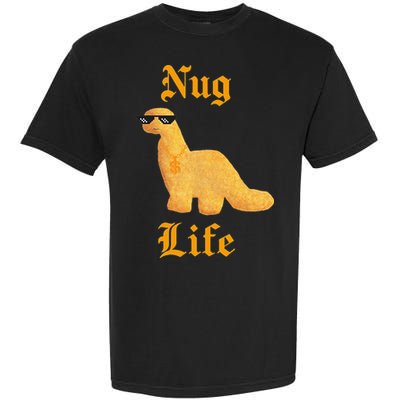 Nug Life Dino Nuggs Dino Chicken Nuggets Dinosaur Nugget Garment-Dyed Heavyweight T-Shirt