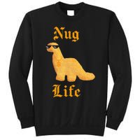 Nug Life Dino Nuggs Dino Chicken Nuggets Dinosaur Nugget Sweatshirt