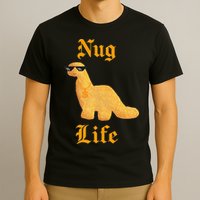 Nug Life Dino Nuggs Dino Chicken Nuggets Dinosaur Nugget T-Shirt