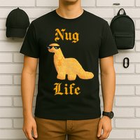 Nug Life Dino Nuggs Dino Chicken Nuggets Dinosaur Nugget T-Shirt