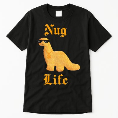 Nug Life Dino Nuggs Dino Chicken Nuggets Dinosaur Nugget Tall T-Shirt