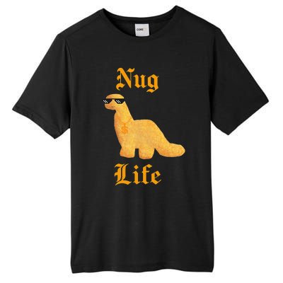 Nug Life Dino Nuggs Dino Chicken Nuggets Dinosaur Nugget Tall Fusion ChromaSoft Performance T-Shirt