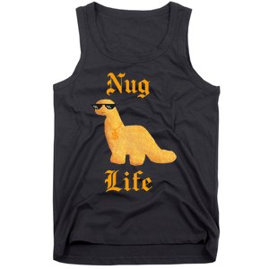 Nug Life Dino Nuggs Dino Chicken Nuggets Dinosaur Nugget Tank Top