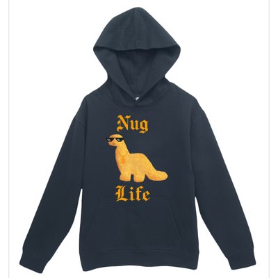 Nug Life Dino Nuggs Dino Chicken Nuggets Dinosaur Nugget Urban Pullover Hoodie