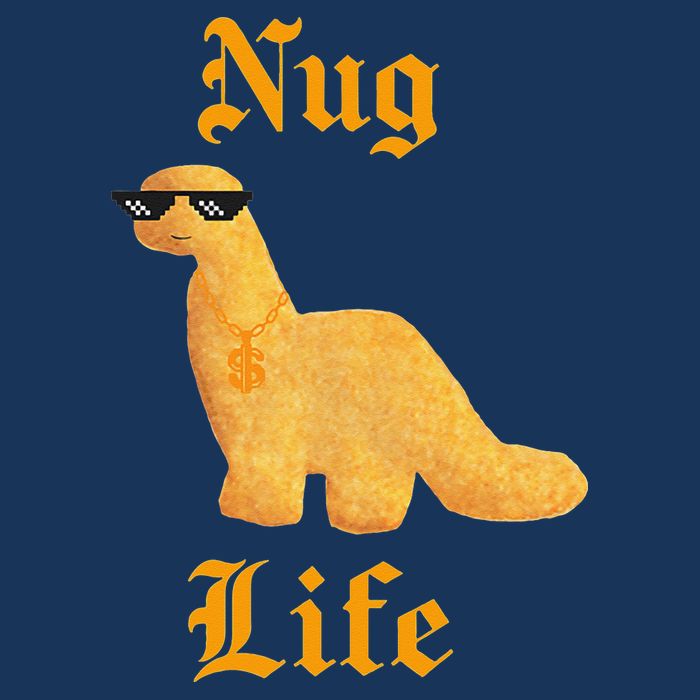 Nug Life Dino Nuggs Dino Chicken Nuggets Dinosaur Nugget Infant Baby Jersey Bodysuit