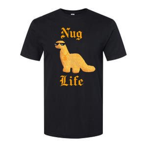 Nug Life Dino Nuggs Dino Chicken Nuggets Dinosaur Nugget Softstyle CVC T-Shirt