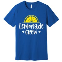 National Lemonade Day Lemon Juice Lemonade Crew Gift Premium T-Shirt