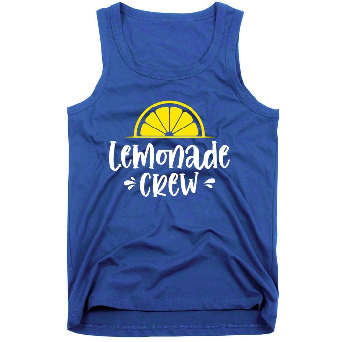 National Lemonade Day Lemon Juice Lemonade Crew Gift Tank Top