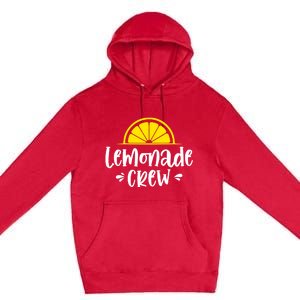 National Lemonade Day Lemon Juice Lemonade Crew Gift Premium Pullover Hoodie