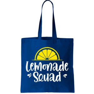 National Lemonade Day Lemon Juice Lemonade Squad Gift Tote Bag