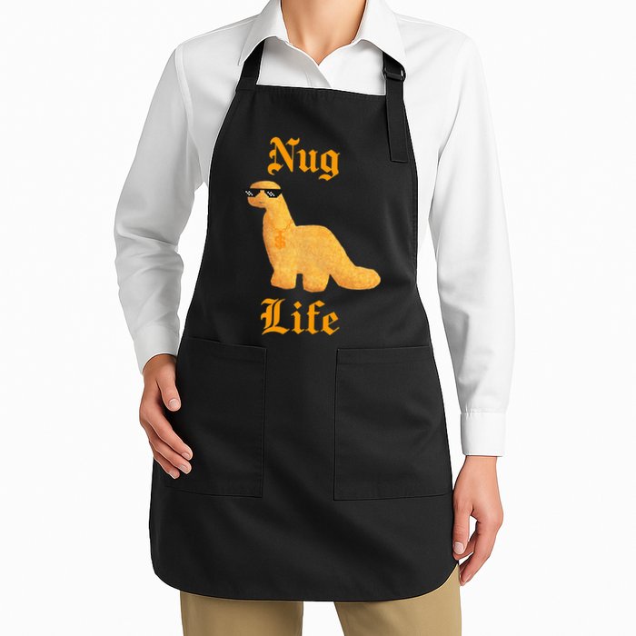Nug Life Dino Nuggs Dino Chicken Nuggets Dinosaur Nugget Apron