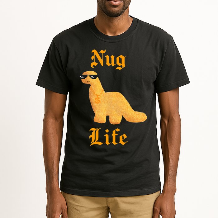Nug Life Dino Nuggs Dino Chicken Nuggets Dinosaur Nugget Tall T-Shirt