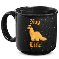 Nug Life Dino Nuggs Dino Chicken Nuggets Dinosaur Nugget 15oz Campfire Ceramic Mug