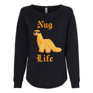 Nug Life Dino Nuggs Dino Chicken Nuggets Dinosaur Nugget Womens California Wash Sweatshirt