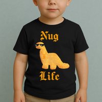 Nug Life Dino Nuggs Dino Chicken Nuggets Dinosaur Nugget Toddler T-Shirt