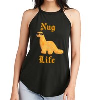 Nug Life Dino Nuggs Dino Chicken Nuggets Dinosaur Nugget Women's Perfect Tri Rocker Tank