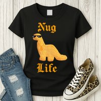 Nug Life Dino Nuggs Dino Chicken Nuggets Dinosaur Nugget Womens T-Shirt