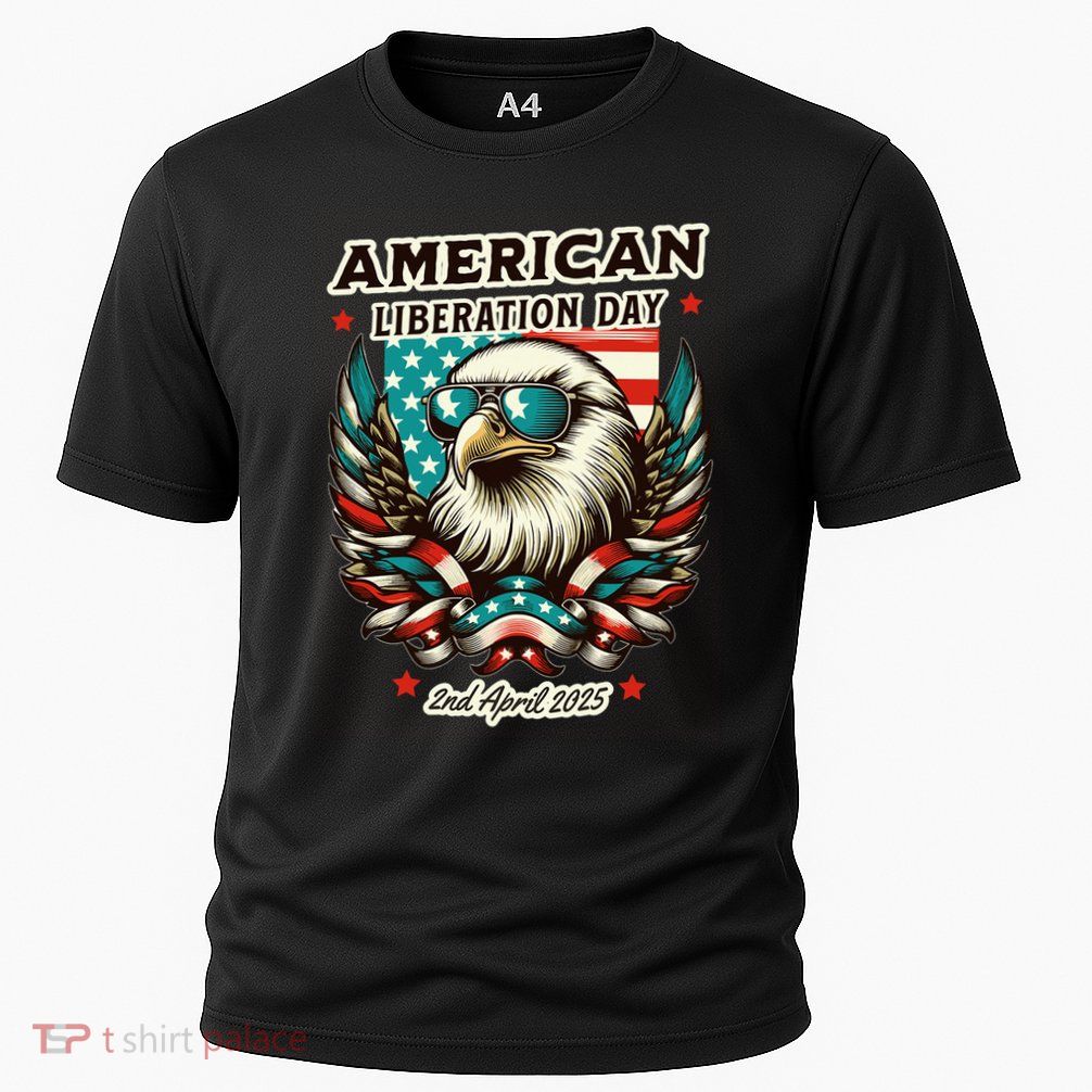 New! LIBERATION DAY American Liberation Day April 2nd 2025 Cooling Performance Crew T-Shirt