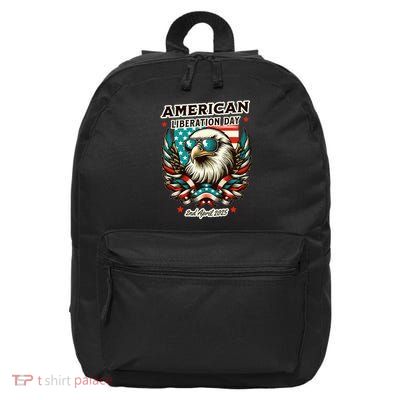 New! LIBERATION DAY American Liberation Day April 2nd 2025 16 in Basic Backpack