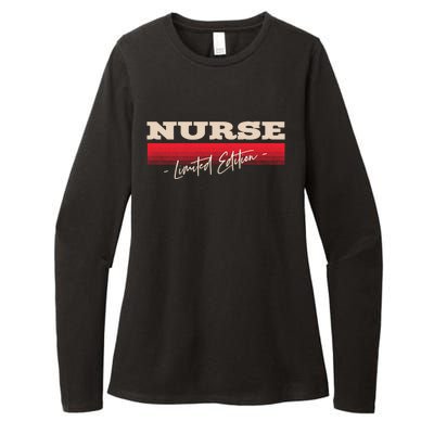 Nurse Limited Edition Nursing Profession Rn Career Funny Gift Womens CVC Long Sleeve Shirt