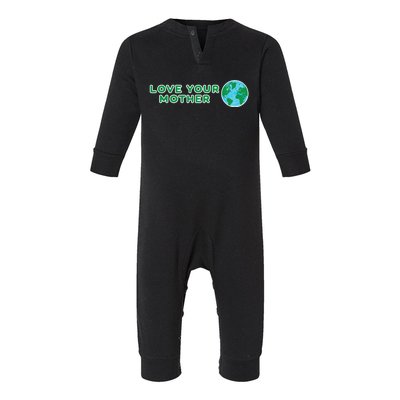 Nature Lovers Earth Day Environtal Gift And Gift Infant Fleece One Piece