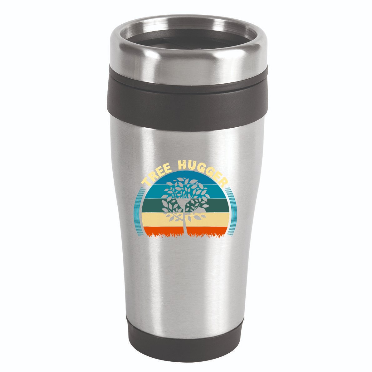 Nature Lovers Earth Environmentalist Tree Hugger Sunset 16oz Travel Tumbler