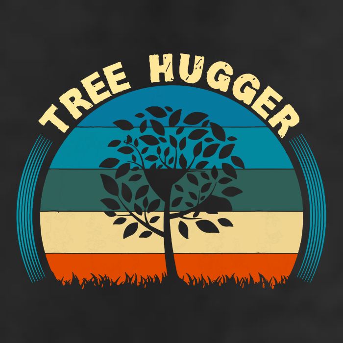 Nature Lovers Earth Environmentalist Tree Hugger Sunset 25L Jumbo Tote