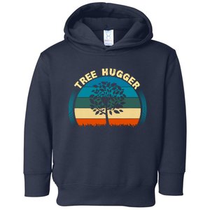 Nature Lovers Earth Environmentalist Tree Hugger Sunset Toddler Hoodie