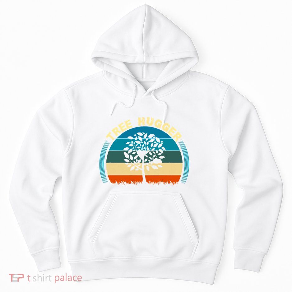 Nature Lovers Earth Environmentalist Tree Hugger Sunset Hoodie