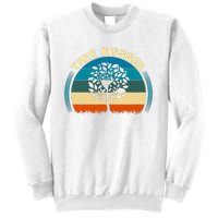 Nature Lovers Earth Environmentalist Tree Hugger Sunset Sweatshirt