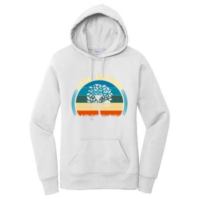 Nature Lovers Earth Environmentalist Tree Hugger Sunset Women's Pullover Hoodie