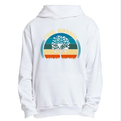 Nature Lovers Earth Environmentalist Tree Hugger Sunset Urban Pullover Hoodie