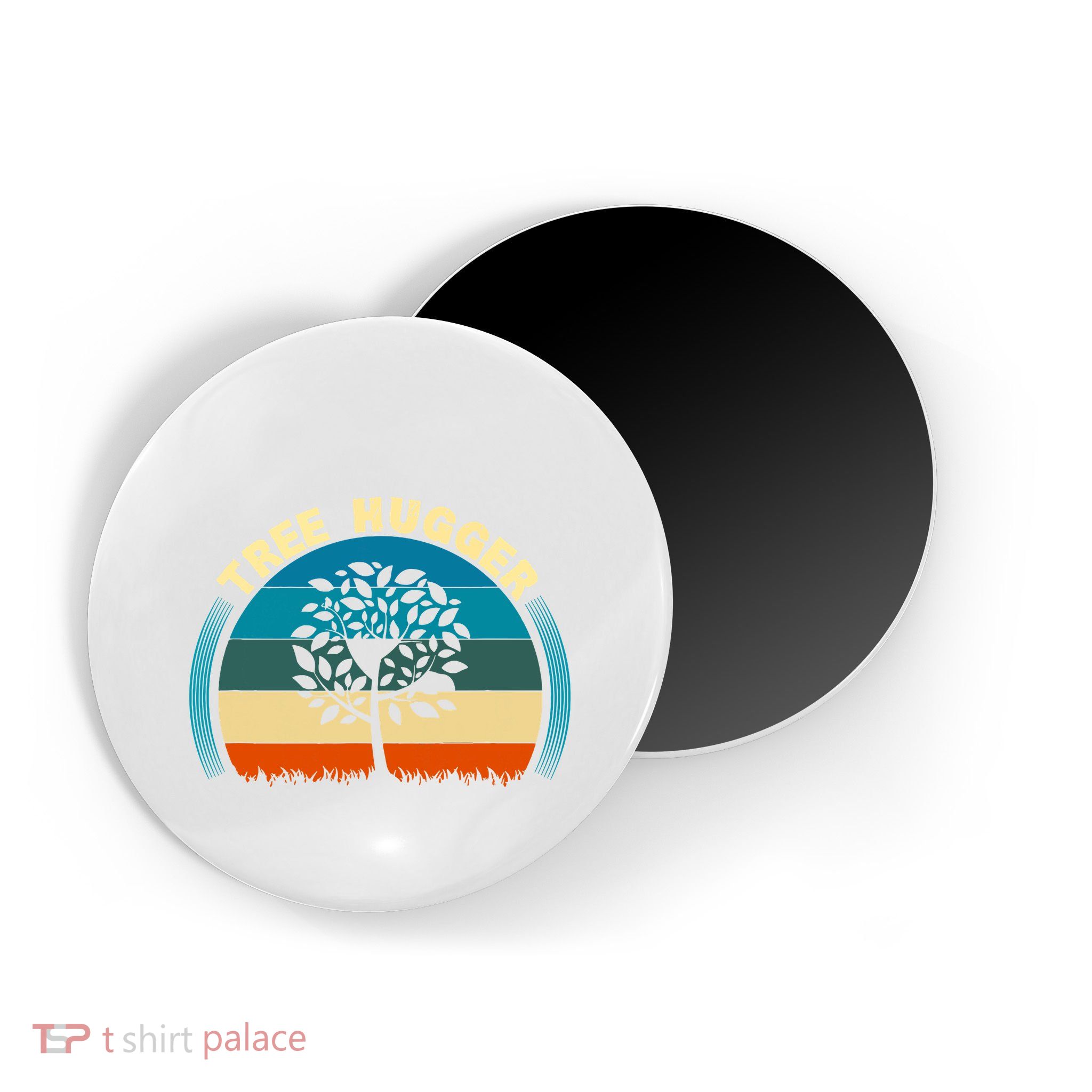 Nature Lovers Earth Environmentalist Tree Hugger Sunset Magnet
