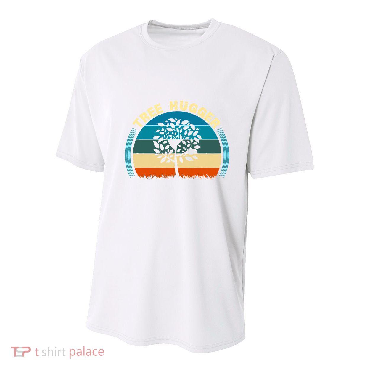 Nature Lovers Earth Environmentalist Tree Hugger Sunset Youth Performance Sprint T-Shirt