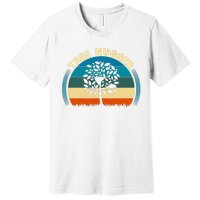 Nature Lovers Earth Environmentalist Tree Hugger Sunset Premium T-Shirt