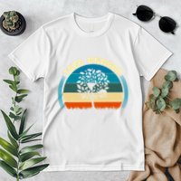 Nature Lovers Earth Environmentalist Tree Hugger Sunset Premium T-Shirt