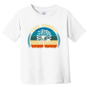 Nature Lovers Earth Environmentalist Tree Hugger Sunset Toddler T-Shirt